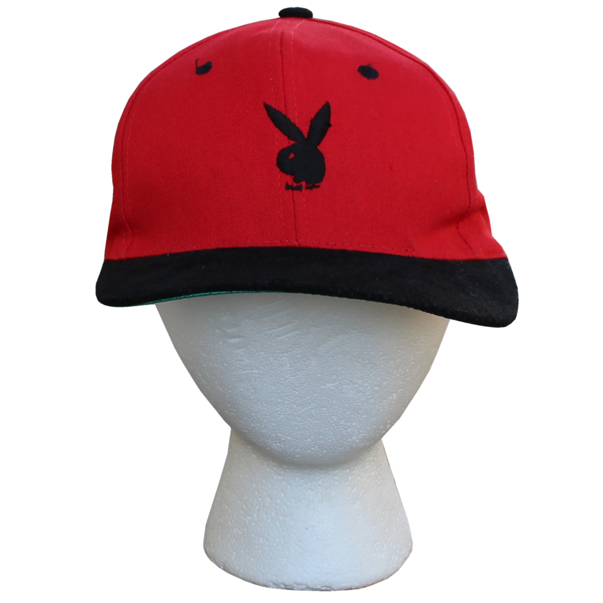 Vintage Playboy Red / Black Strapback — RootsBK